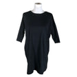Unisex Papu - Tricot tunic, size 36 - Black ()