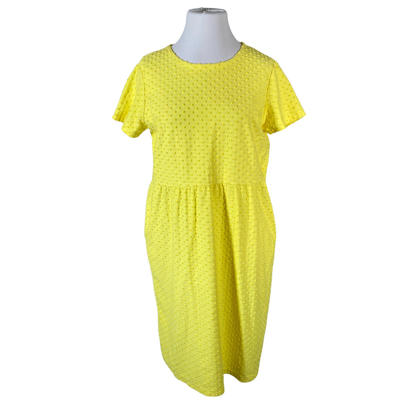 Unisex Aarrelabel - Tricot dress, size 44 - Yellow (1)