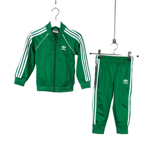 Unisex Adidas - Track jacket, size 86 - 92 - Green (1)
