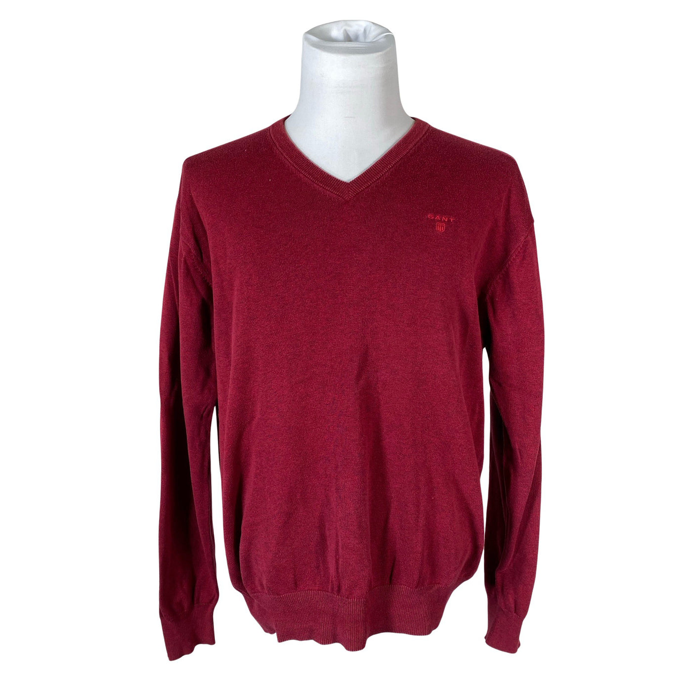 Unisex Gant - Sweater, size XL - Wine red (1)