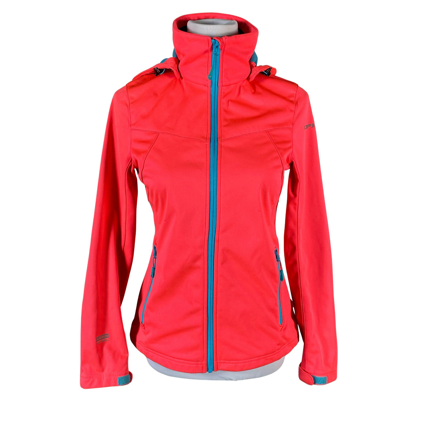 Unisex Icepeak - Soft shell jacket, size 36 - Red (1)