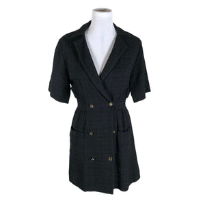 Unisex Sandro Paris - Dress, size 38 - Black (1)