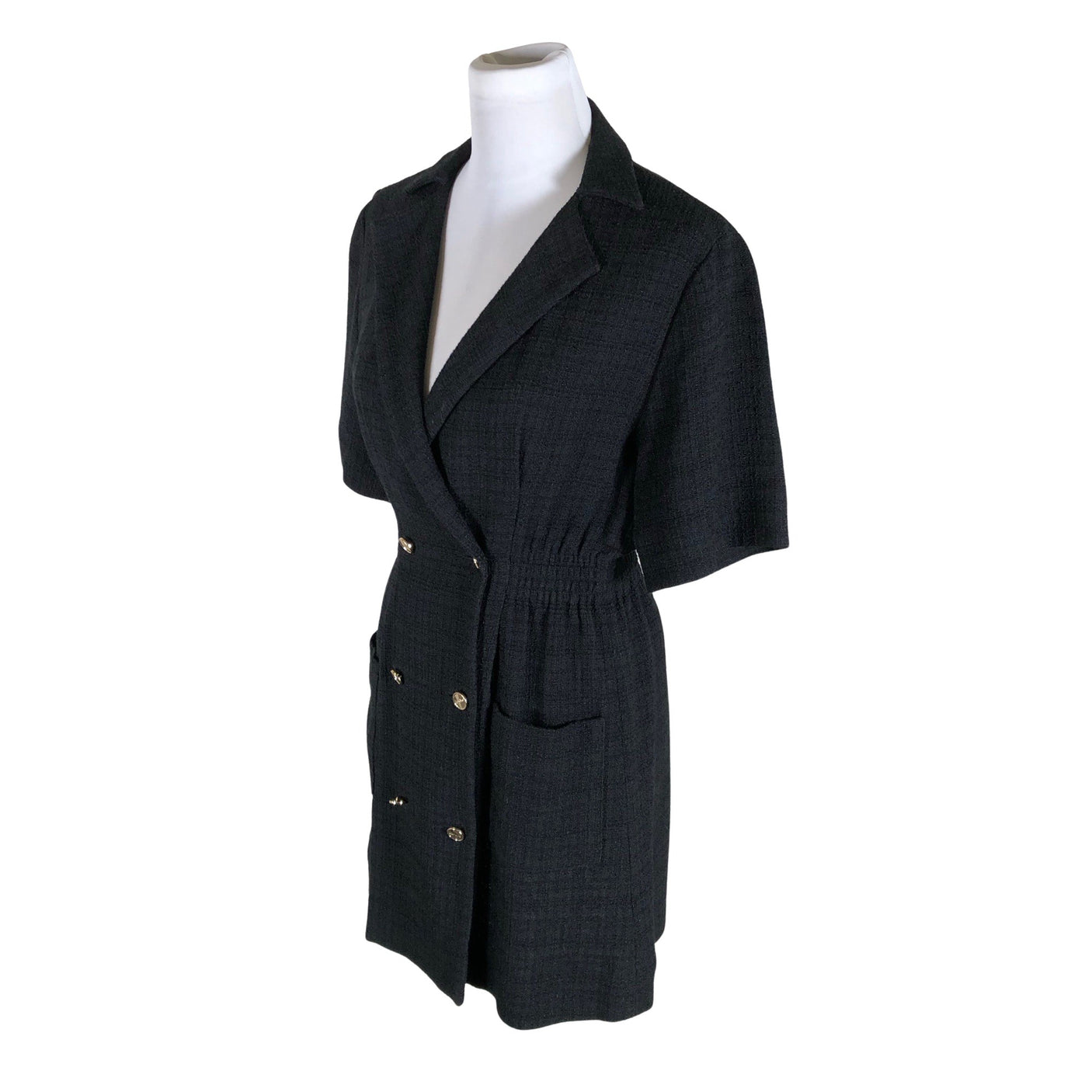 Unisex Sandro Paris - Dress, size 38 - Black (3)