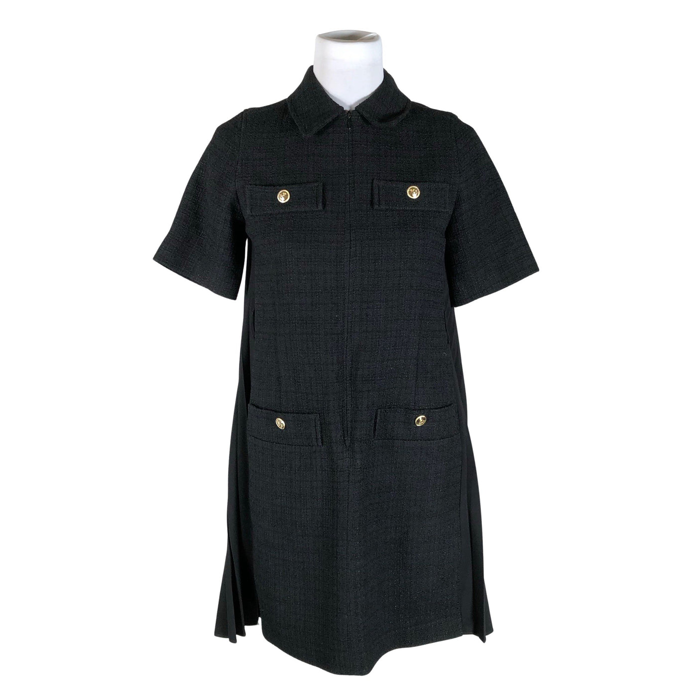 Unisex Sandro Paris - Dress, size 34 - Black (1)