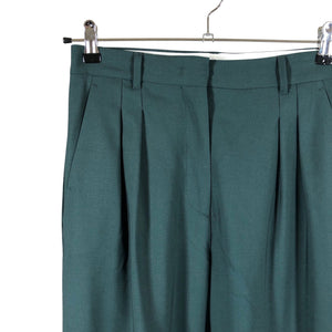 Unisex Weekend by MaxMara - Straight leg trousers, size 36 - Green (3)