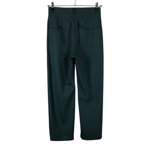 Unisex Weekend by MaxMara - Straight leg trousers, size 36 - Green (2)