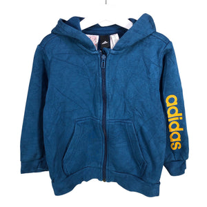Unisex Adidas - Hoodie, size 110 - 116 - Blue (1)