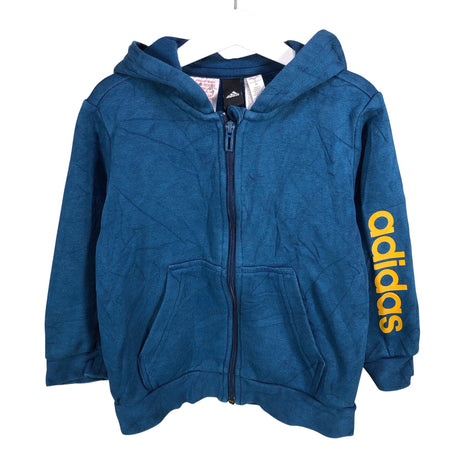 Unisex Adidas - Hoodie, size 110 - 116 - Blue ()