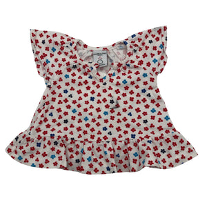 Unisex Polarn O. Pyret - Tricot dress, size 44 - 50 - White (1)