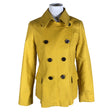 Unisex Your Face - Trench coat, size 36 - Yellow ()