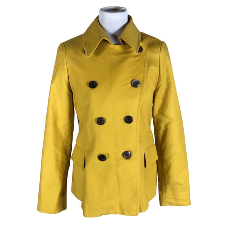 Unisex Your Face - Trench coat, size 36 - Yellow ()
