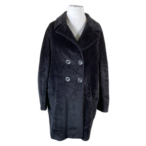 Unisex Manuela Conti - Wool coat, size 46 - Black (1)