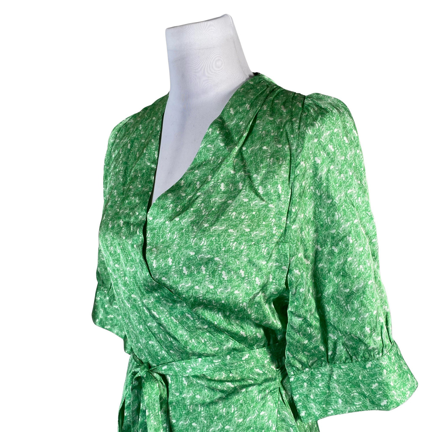 Unisex Rodebjer - Schiffon dress, size 40 - Green (2)