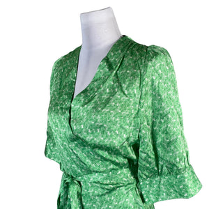 Unisex Rodebjer - Schiffon dress, size 40 - Green (2)