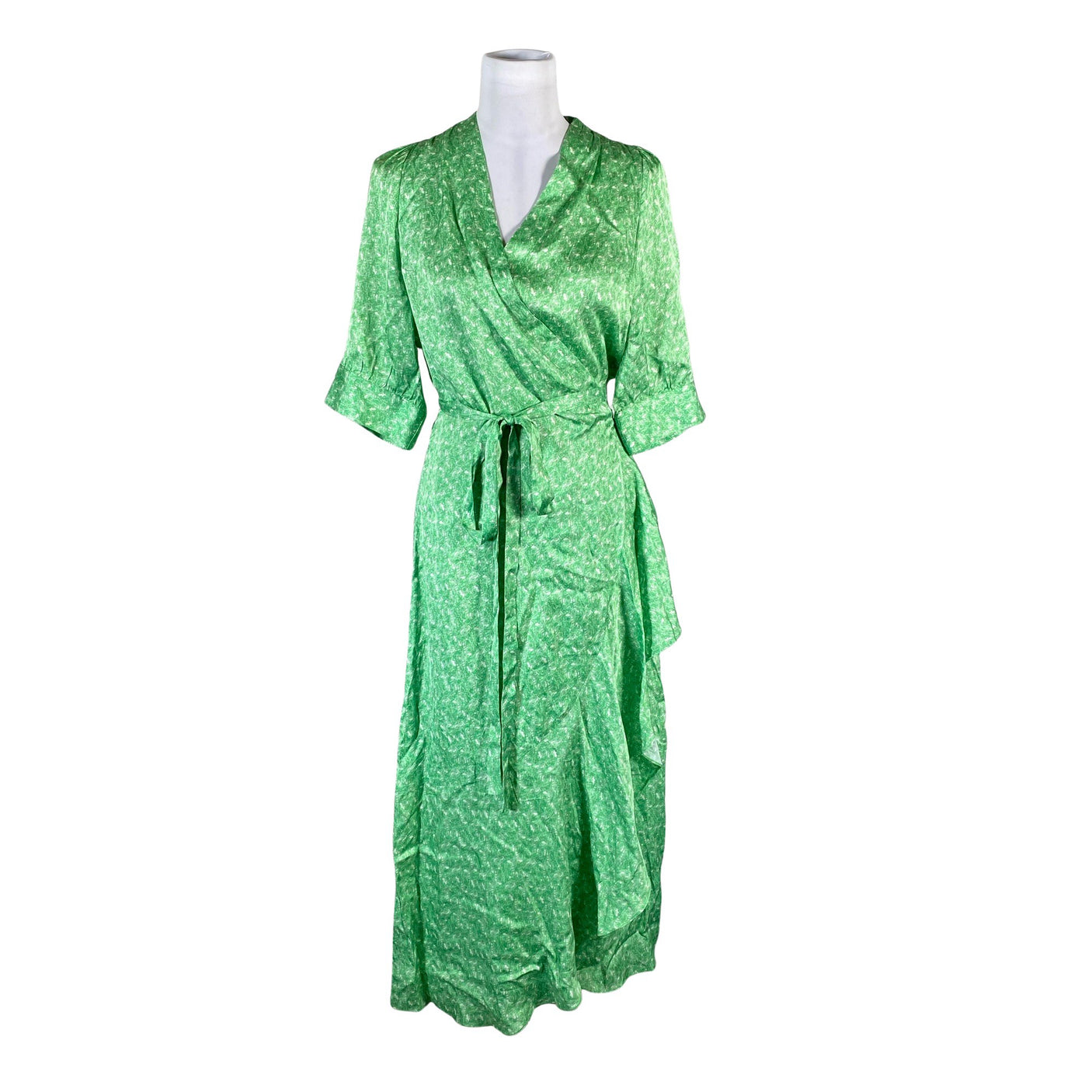 Unisex Rodebjer - Schiffon dress, size 40 - Green (1)