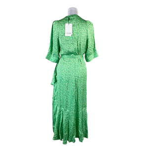 Unisex Rodebjer - Schiffon dress, size 40 - Green (3)