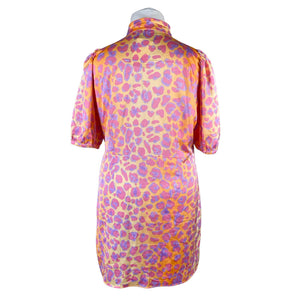 Unisex Cras - Schiffon dress, size 44 - Orange (3)