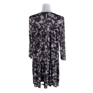 Unisex Rebecca Minkoff - Schiffon dress, size 40 - Black (2)