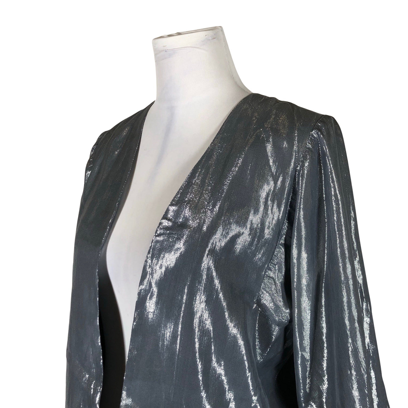 Unisex Filippa K. - Evening bolero jacket, size 40 - Silver (3)