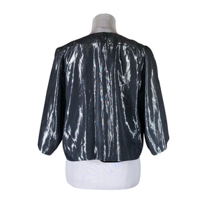 Unisex Filippa K. - Evening bolero jacket, size 40 - Silver (2)