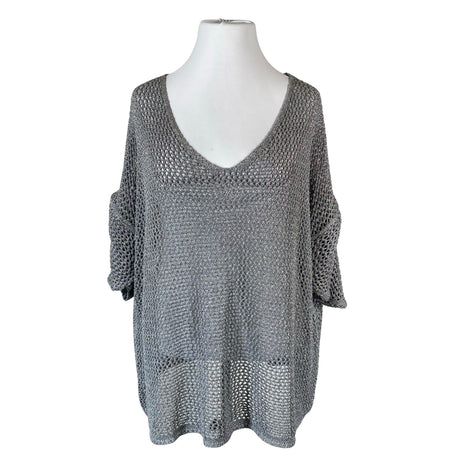 Unisex Bohemiana - Knit tunic, size One size - Silver ()