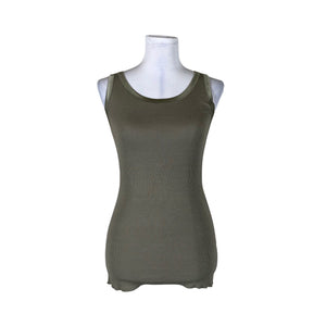 Unisex Soyaconcept - Tricot tank top, size 36 - Green (1)