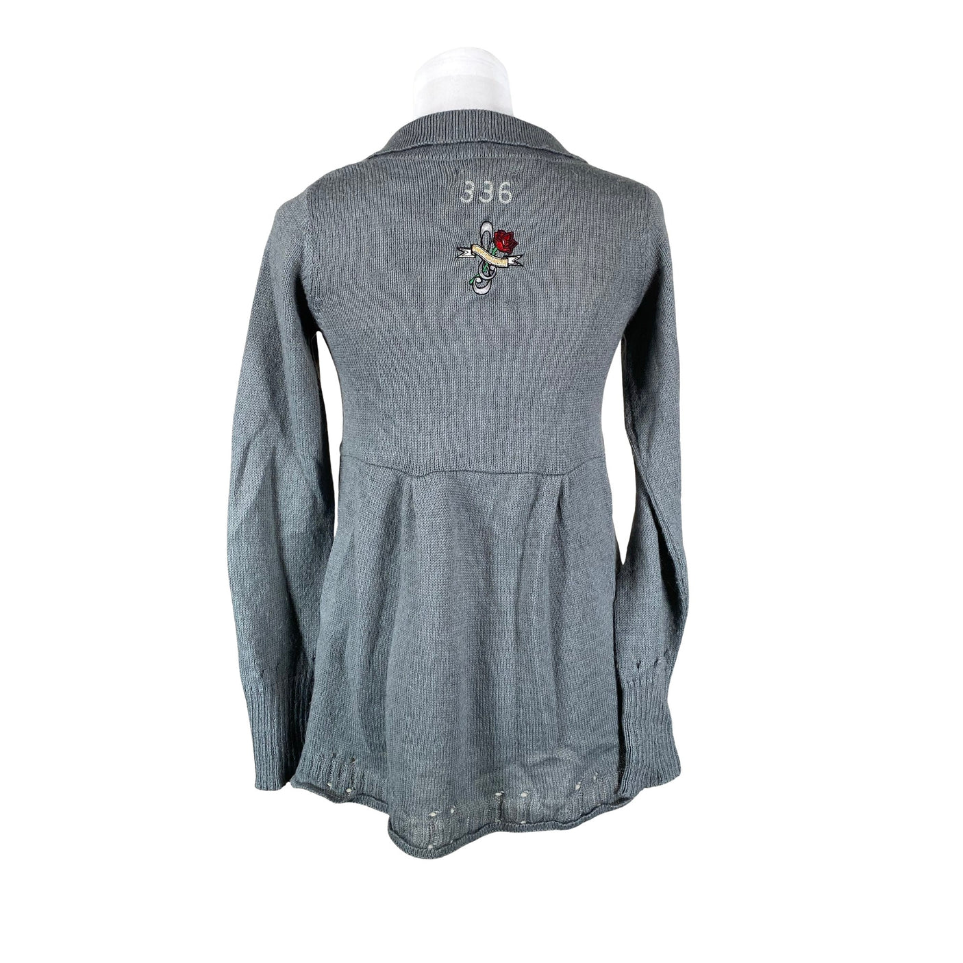 Unisex Odd Molly - Cardigan, size 36 - Gray (2)