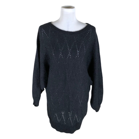 Unisex Your Face - Knit tunic, size 40 - Black ()