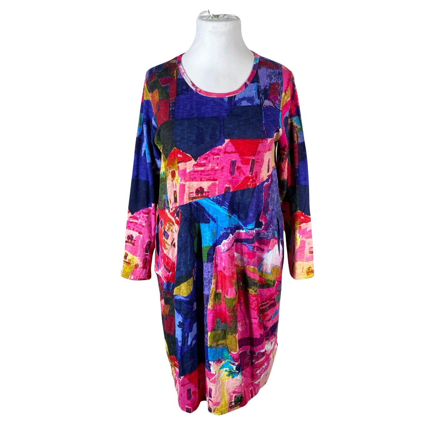 Unisex Orientique - Tricot dress, size 42 - Blue (1)