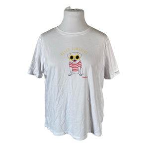 Unisex Barbour - T-shirt, size 44 - White (1)