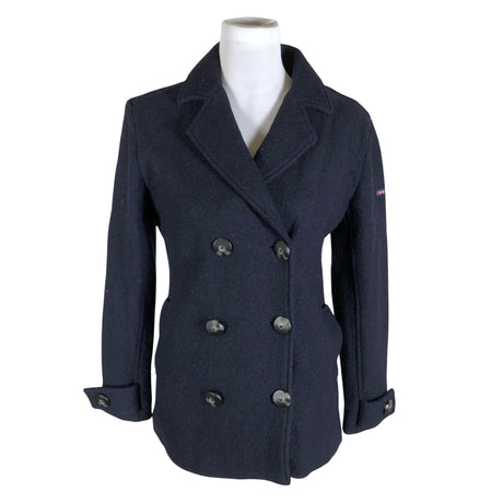 Unisex Batela - Wool coat, size 36 - Blue ()