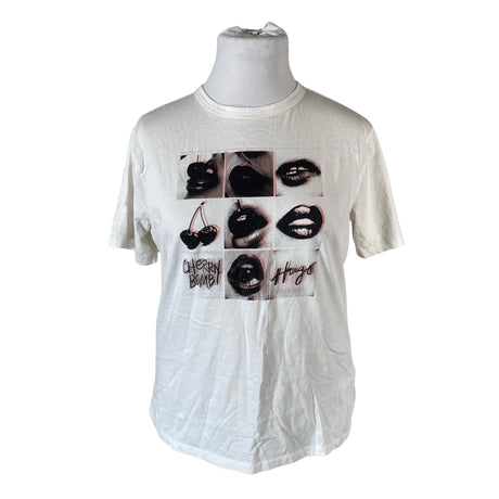 Unisex Hugo Boss - T-shirt, size 44 - Natural white ()