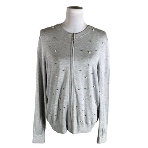 Unisex Gerry Weber - Cardigan, size 40 - Gray (1)