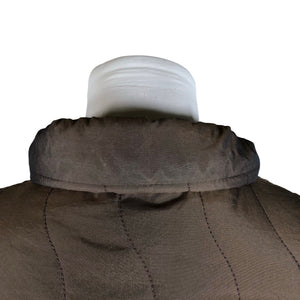 Unisex Global - Quilted jacket, size 40 - Brown (3)