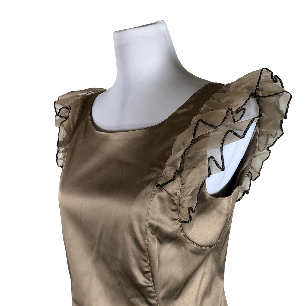 Unisex InWear - Party dress, size 40 - Beige (3)