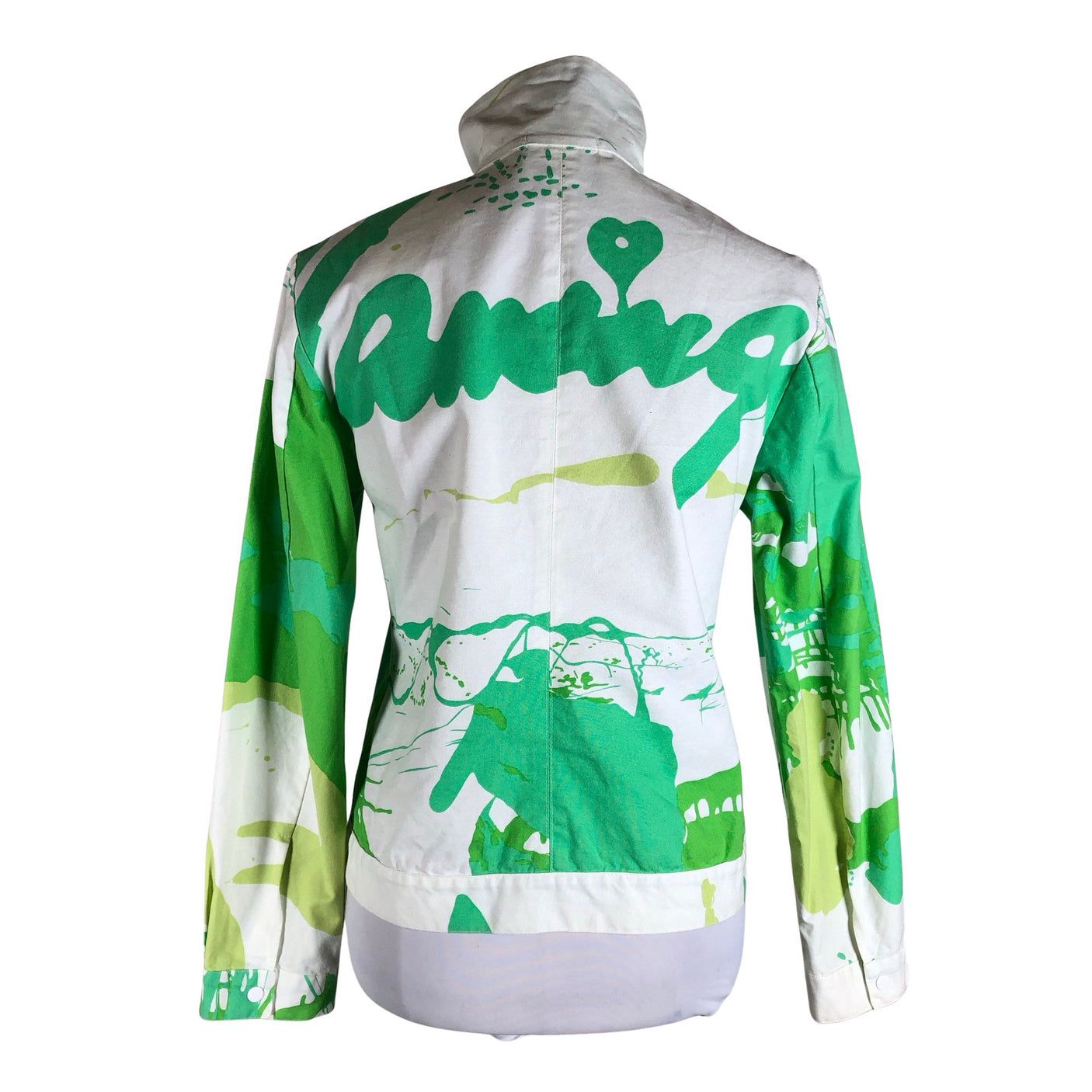 Unisex Marimekko - Summer jacket, size 38 - Green (2)
