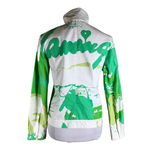 Unisex Marimekko - Summer jacket, size 38 - Green (2)