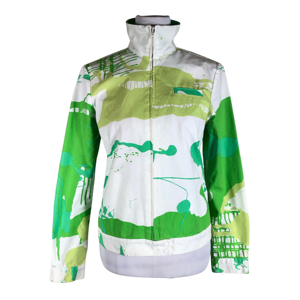 Unisex Marimekko - Summer jacket, size 38 - Green (1)