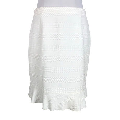 Unisex Hugo Boss - Fabric skirt, size 38 - White ()