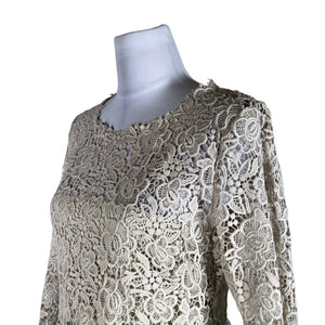 Unisex Sand - Party dress, size 40 - Beige (3)