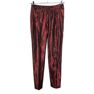 Unisex Hugo Boss - Party trousers, size 38 - Wine red (1)