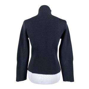 Unisex Burberry - Cardigan, size 36 - Black (2)