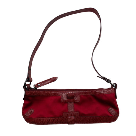 Unisex Burberry - Evening bag, size Midi - Wine red ()
