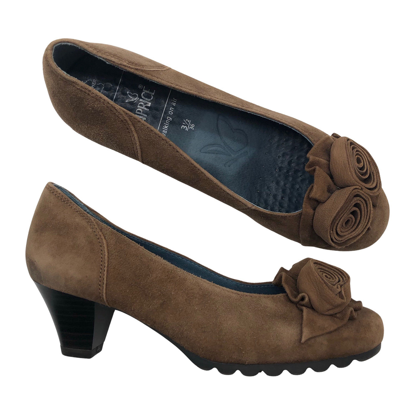 Unisex Caprice - High heels, size 36 - Brown (1)