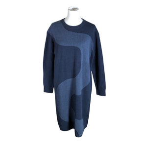 Unisex Uniqlo - Knit dress, size 40 - Blue (1)