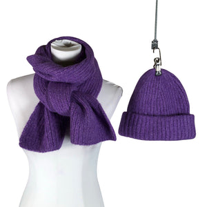 Unisex Nanso - Winter beanie, size 52 - 54 cm - Violet (1)