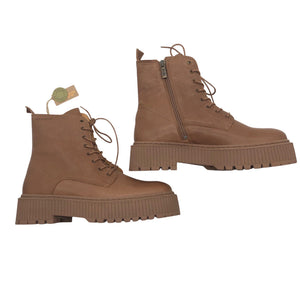 Unisex Ten Points - Army boots, size 41 - Brown (1)