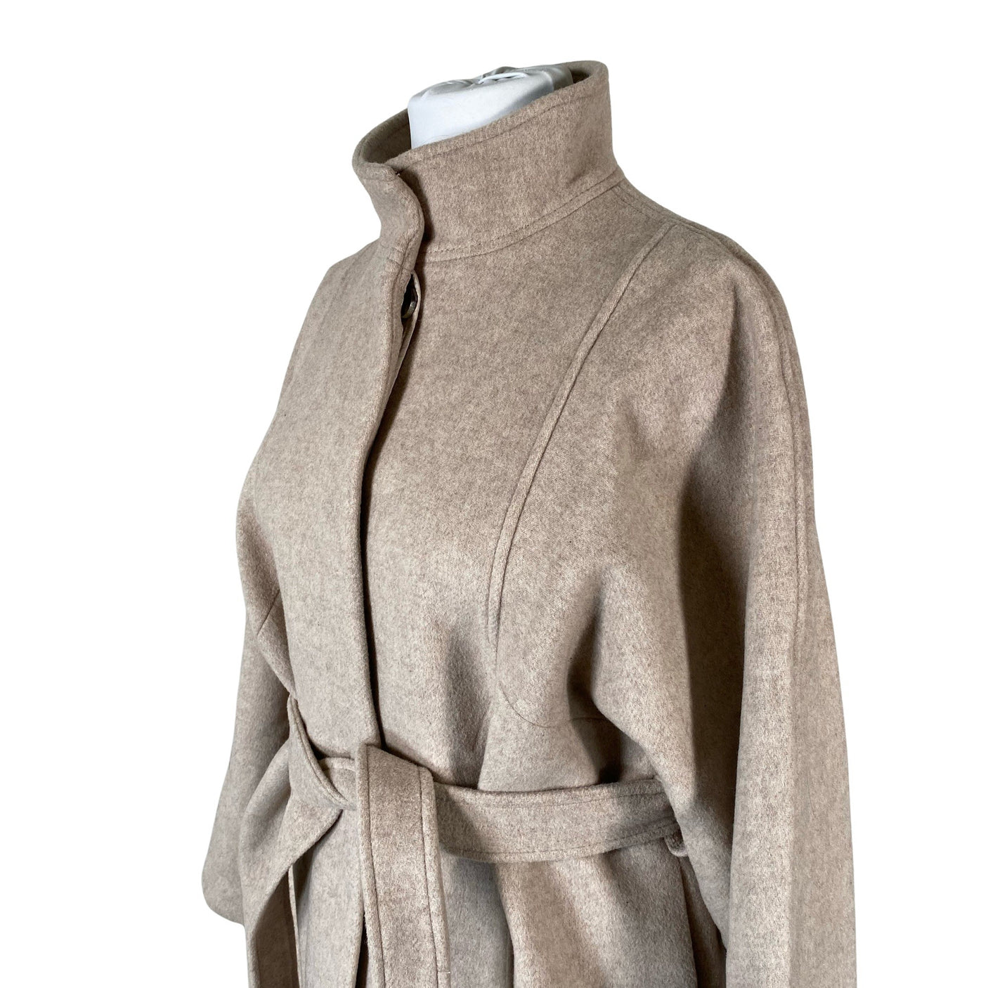 Unisex &Other Stories - Wool coat, size 42 - Beige (3)