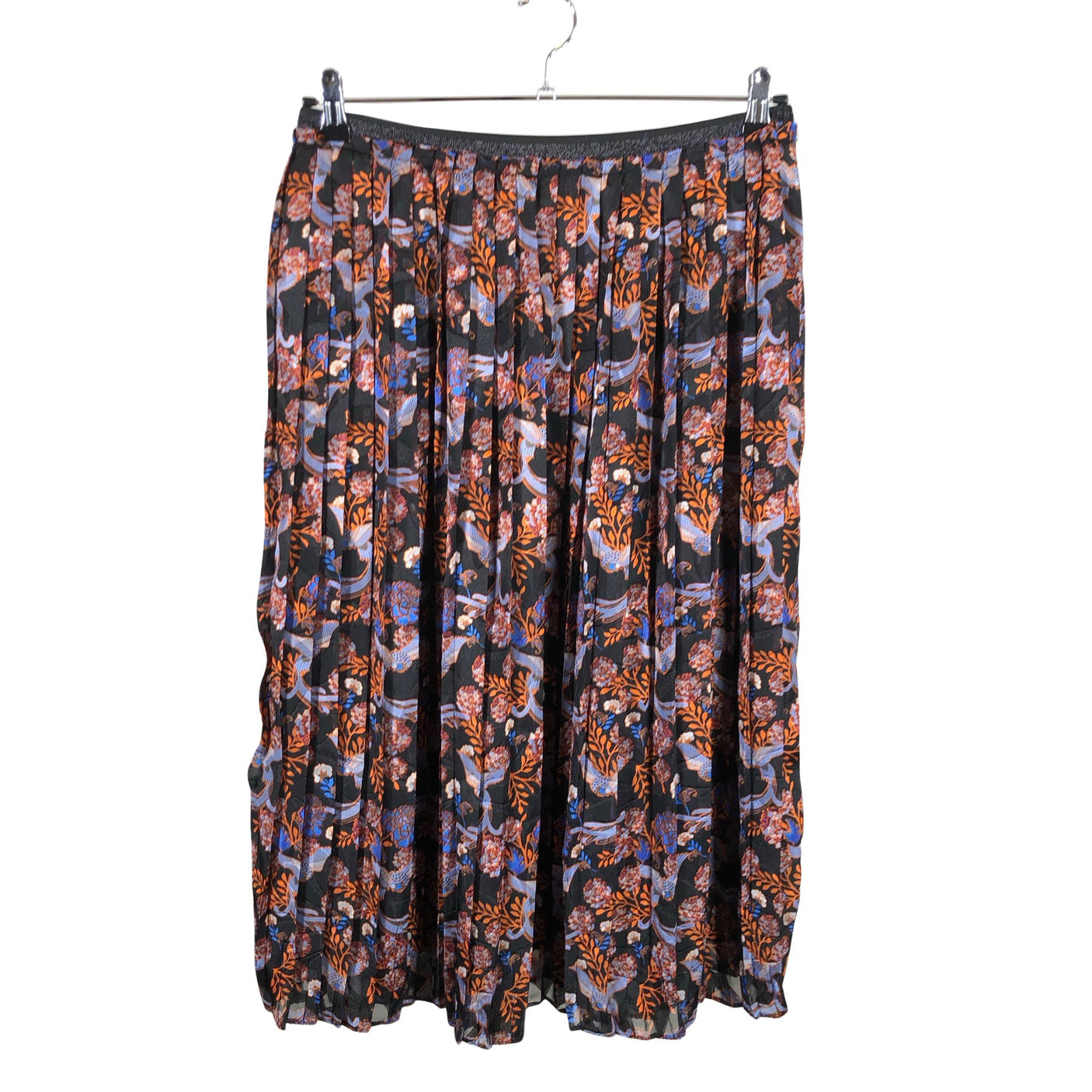 Unisex Y.A.S - Pleated skirt, size 42 - Blue (1)