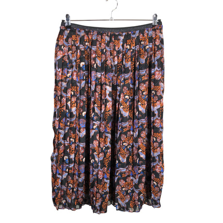 Unisex Y.A.S - Pleated skirt, size 42 - Blue ()